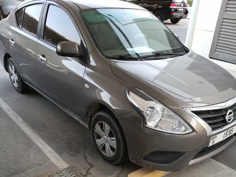 Nissan Sunny spotted in Al Shamkhah City