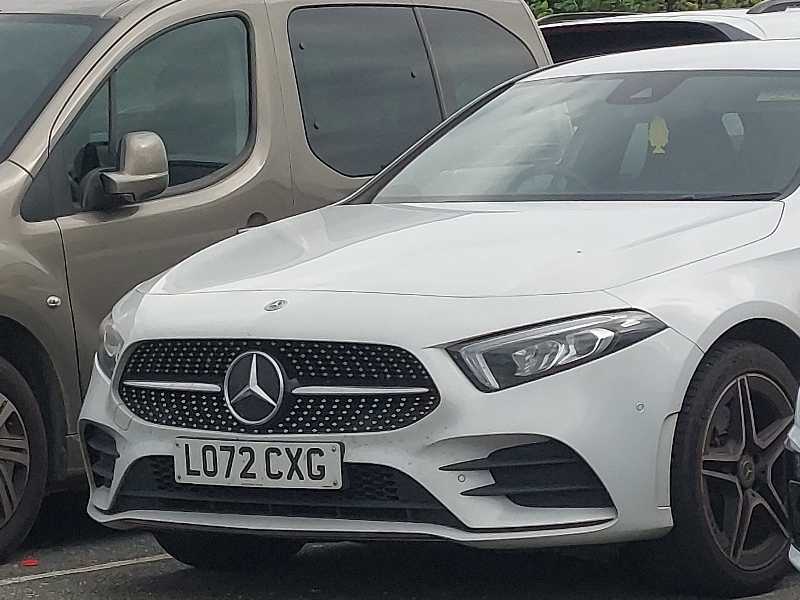 Mercedes-Benz A-Class (2022) spotted in Luton, United Kingdom