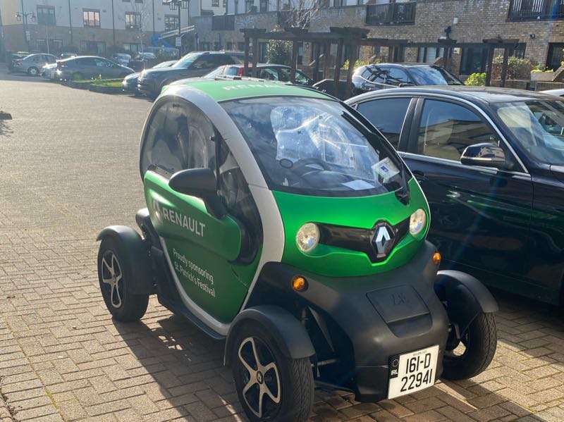 Renault Twizy spotted in Dublin
