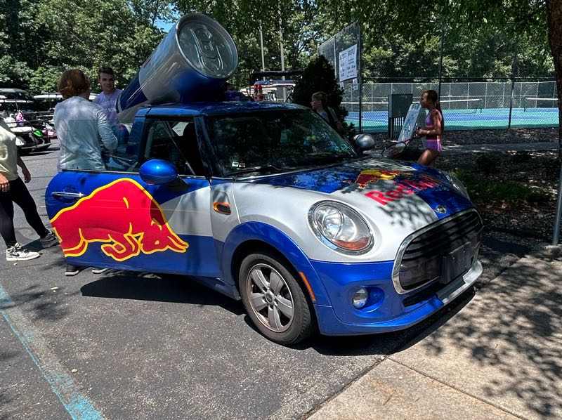 Mini Cooper spotted in Baluntaicun