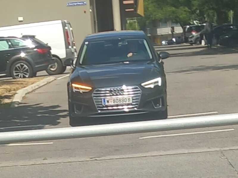 Audi A4 (2021) spotted in Vienna, Austria