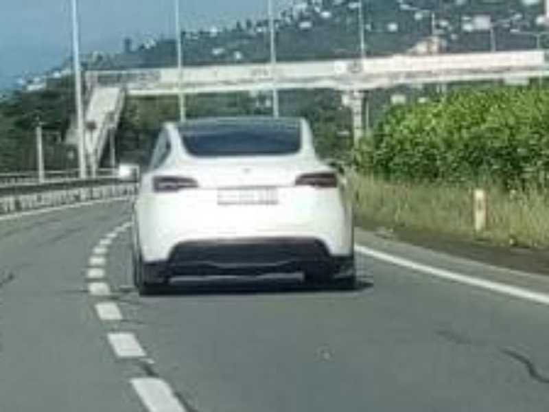 Tesla Model Y spotted in Rize