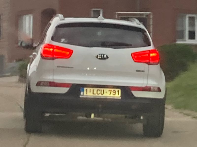 Kia Sportage spotted in Liège