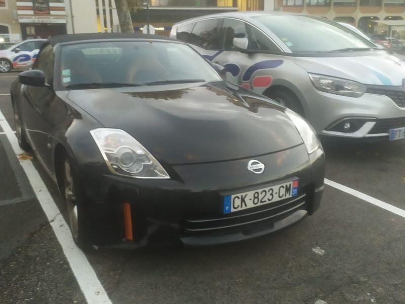 Nissan 350Z spotted in Cahors