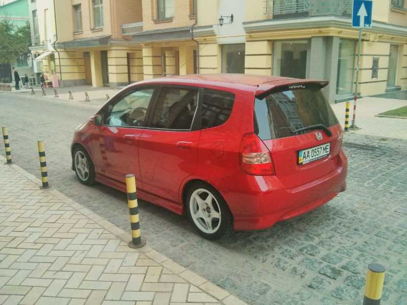 Honda Jazz spotted in Obukhiv
