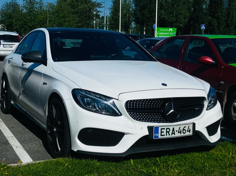 Mercedes-Benz C-Class AMG spotted in Oulu
