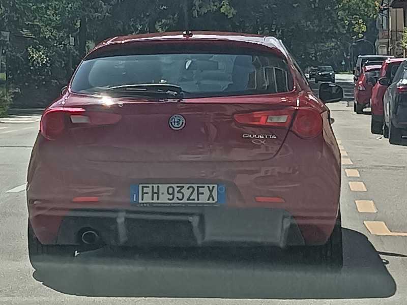 Alfa Romeo Giulietta spotted in Pinerolo