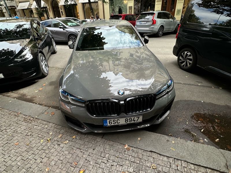 BMW 5 Series (2021) spotted in Prague, Czechia