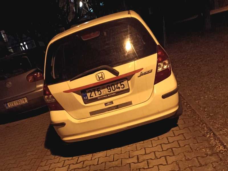 Honda Jazz spotted in Frýdek-Místek