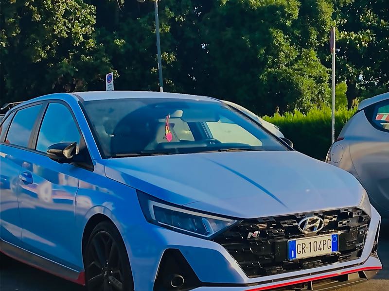 Hyundai i20 N spotted in Viareggio