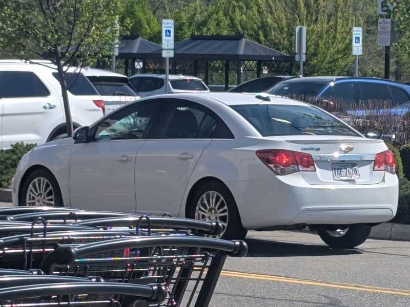 Chevrolet Cruze spotted in Richmond