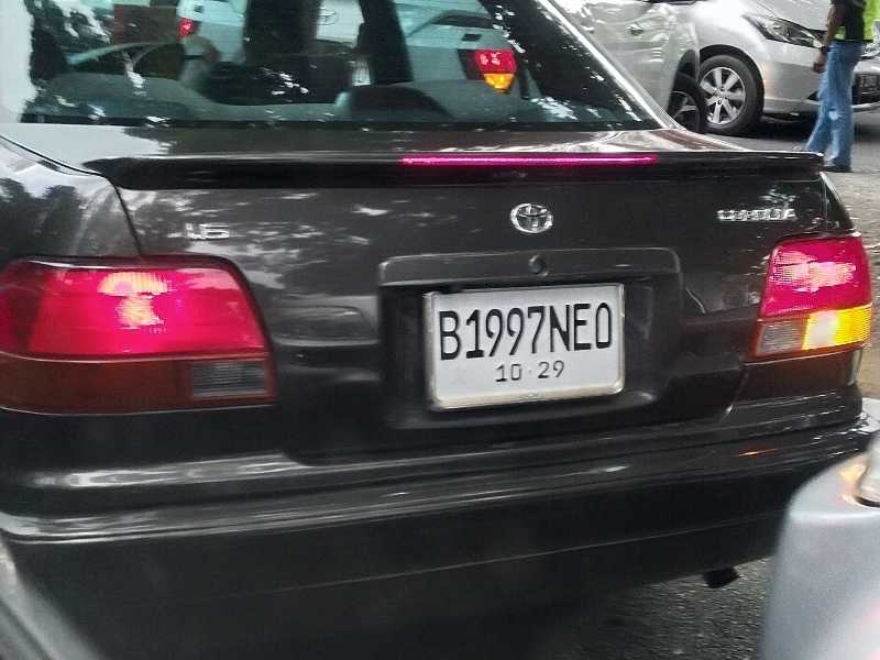Toyota Corolla (1997) spotted in Bogor, Indonesia