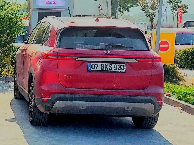 Tianjin Tio X spotted in Kütahya