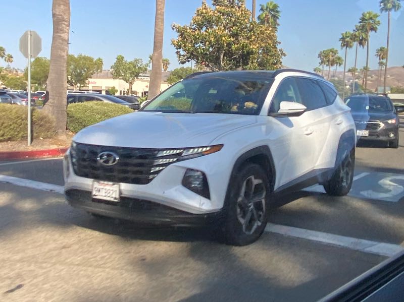 Hyundai Tucson spotted in Corona