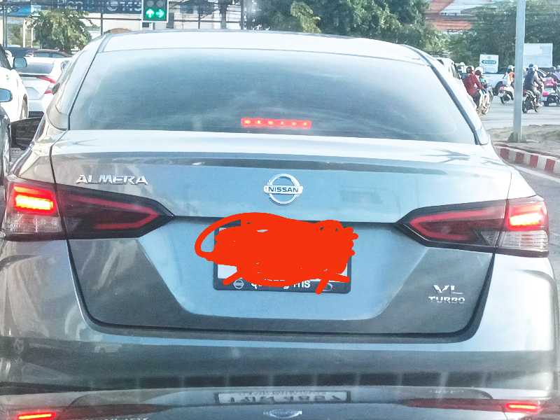 Nissan Almera spotted in Phra Thong Kham