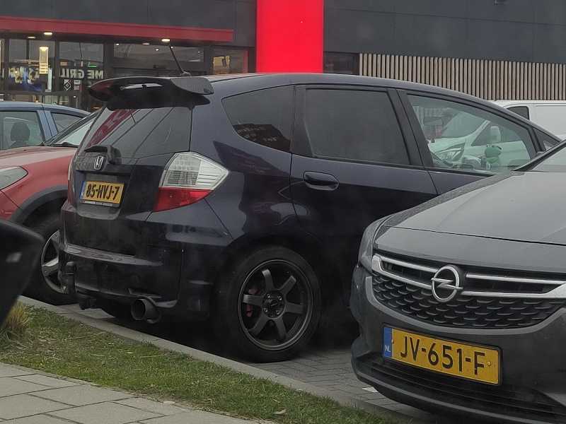 Honda Jazz spotted in Bergen op Zoom