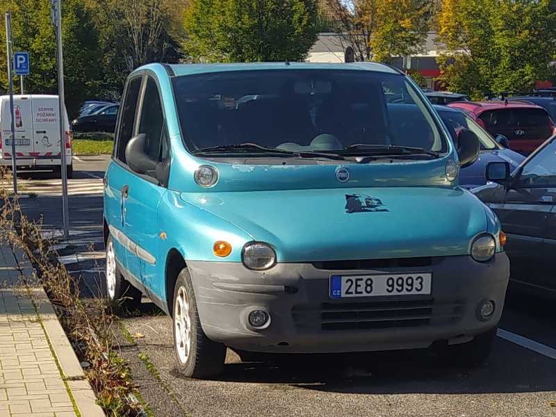 Fiat Multipla spotted in Prague