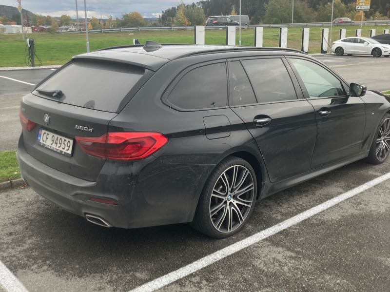 BMW 320d spotted in Trondheim