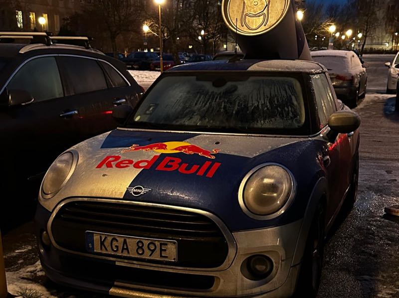 Mini Cooper spotted in Uppsala