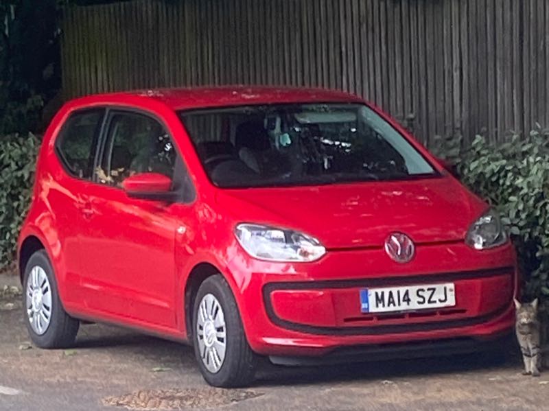 Volkswagen Up! spotted in Gravesend