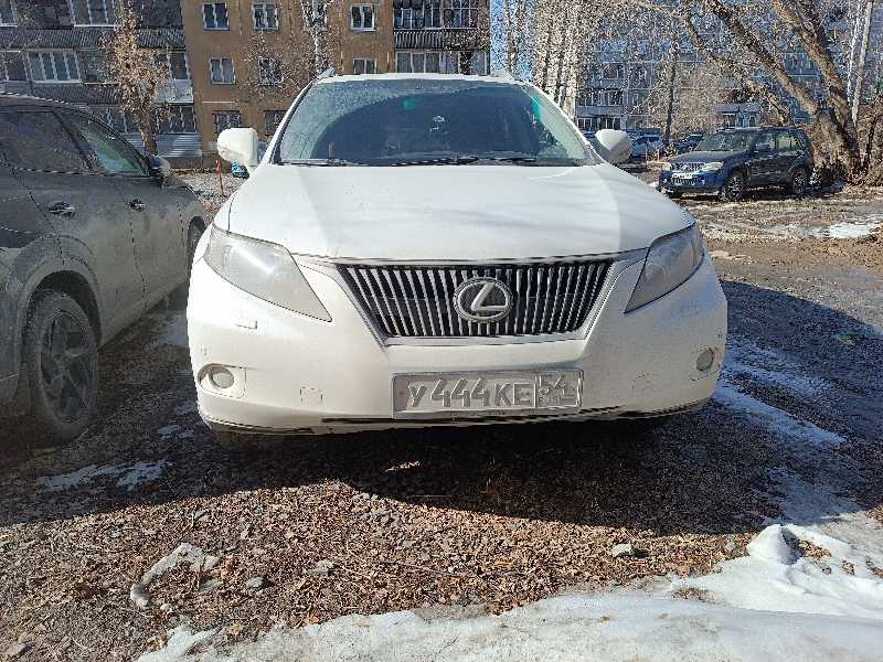 Lexus RX spotted in Novosibirsk
