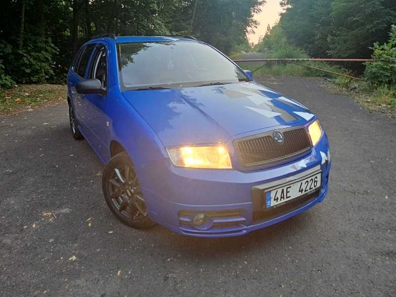Škoda Fabia (2002) spotted in Most, Czechia