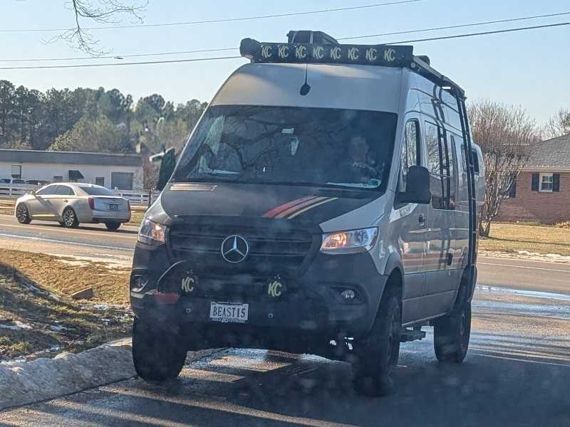 Mercedes-Benz Sprinter spotted in Richmond