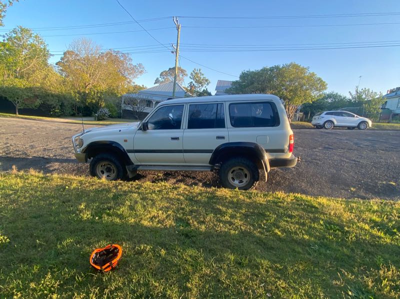 Toyota Land Cruiser (1990) spotted in Dungog Shire Council, Australia