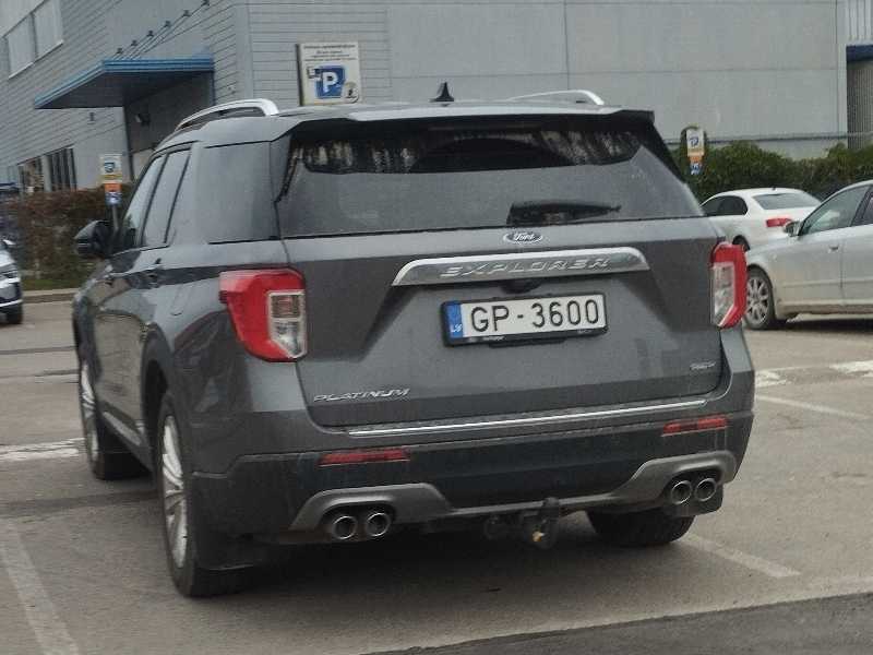 Ford Explorer spotted in Tukums