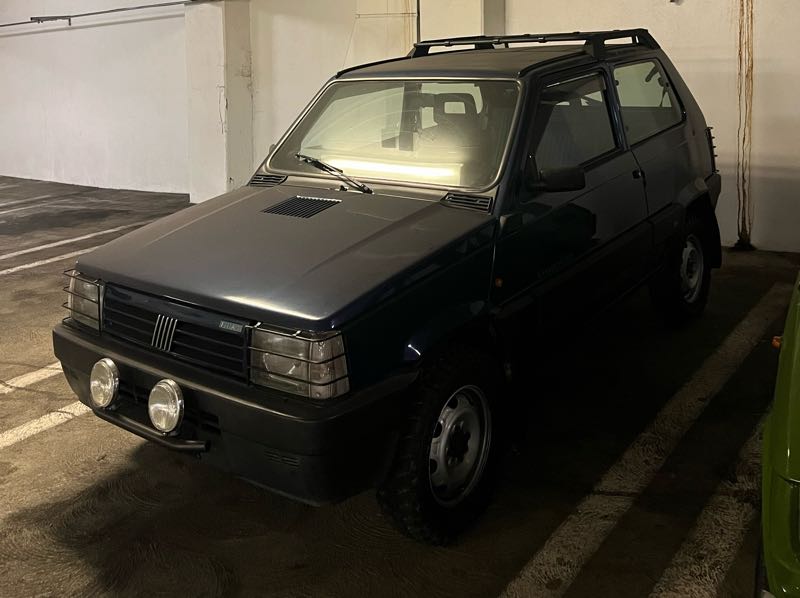 Fiat Panda spotted in Los Angeles