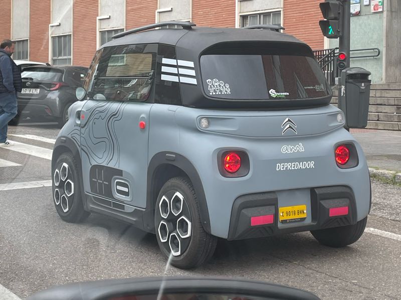Citroën Ami spotted in Badajoz