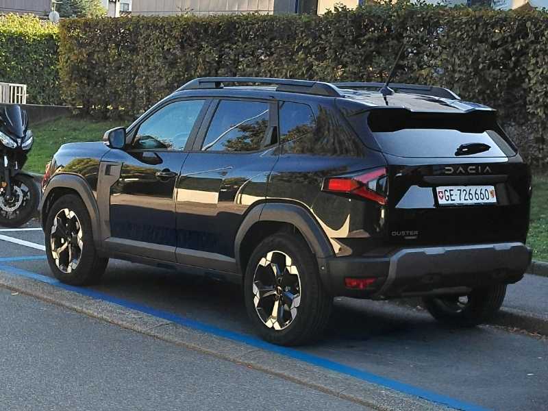 Dacia Duster spotted in Geneva