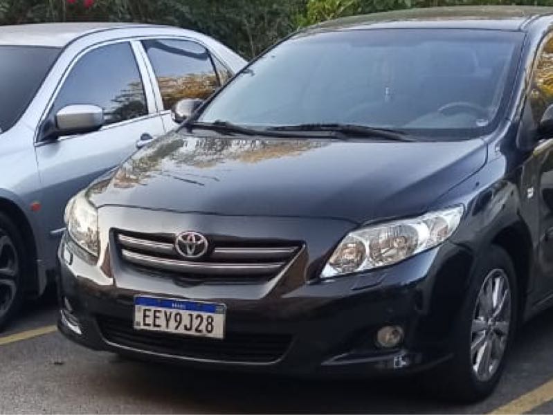 Toyota Corolla (2010) spotted in São Paulo, Brazil