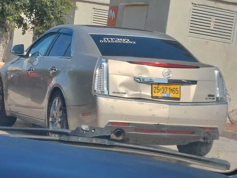 Cadillac CTS spotted in Tel Aviv