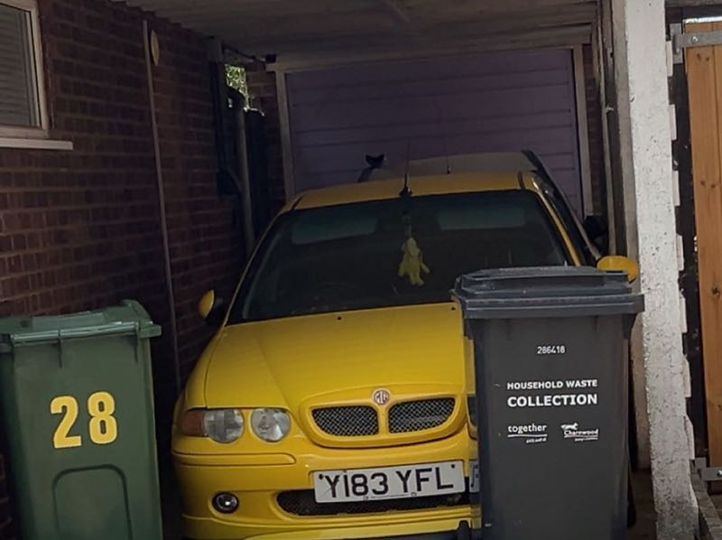 MG ZS spotted in Leicester