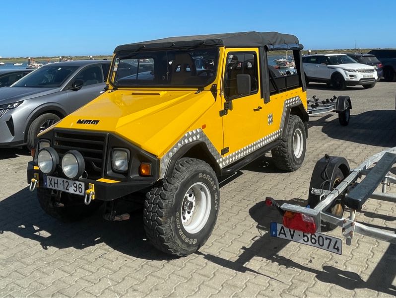 Mitsubishi Pajero spotted in Tavira