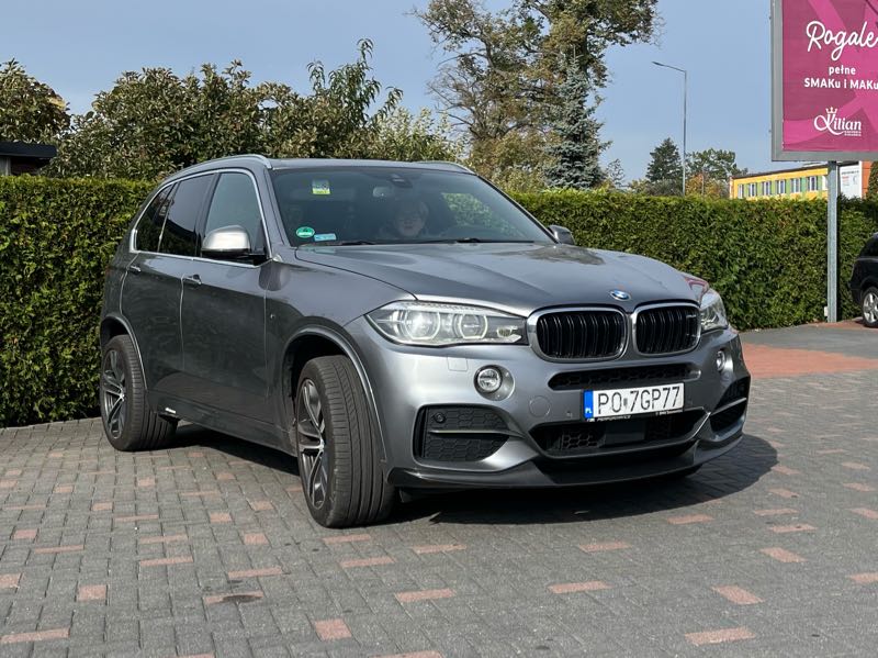 BMW X5 spotted in Wągrowiec