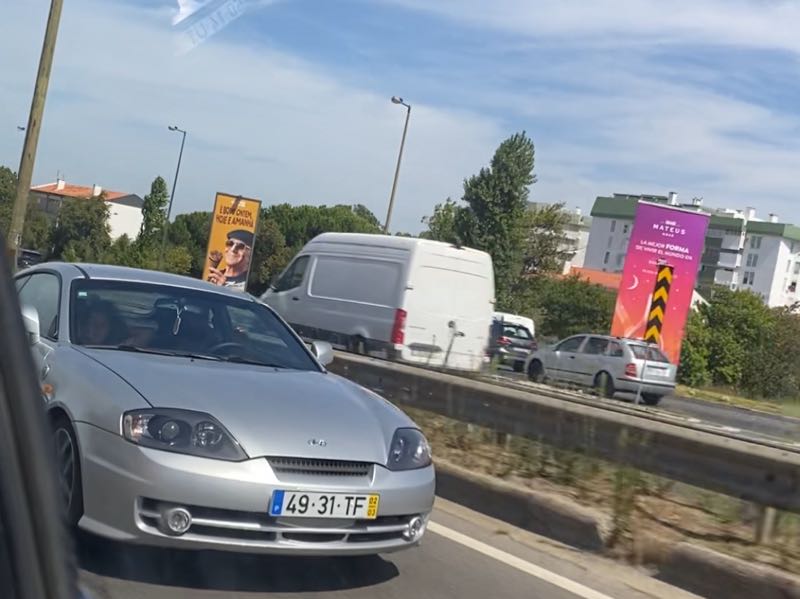 Hyundai Coupe spotted in Lisbon