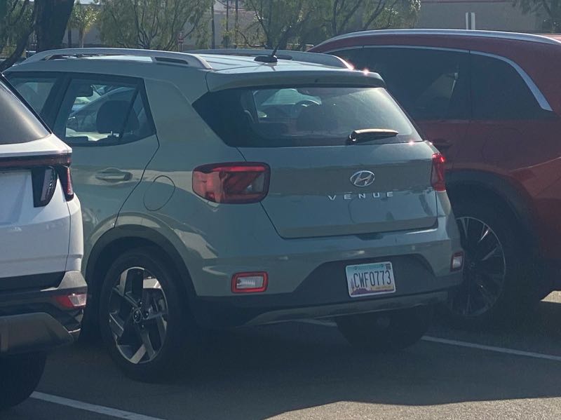 Hyundai Venue spotted in Corona