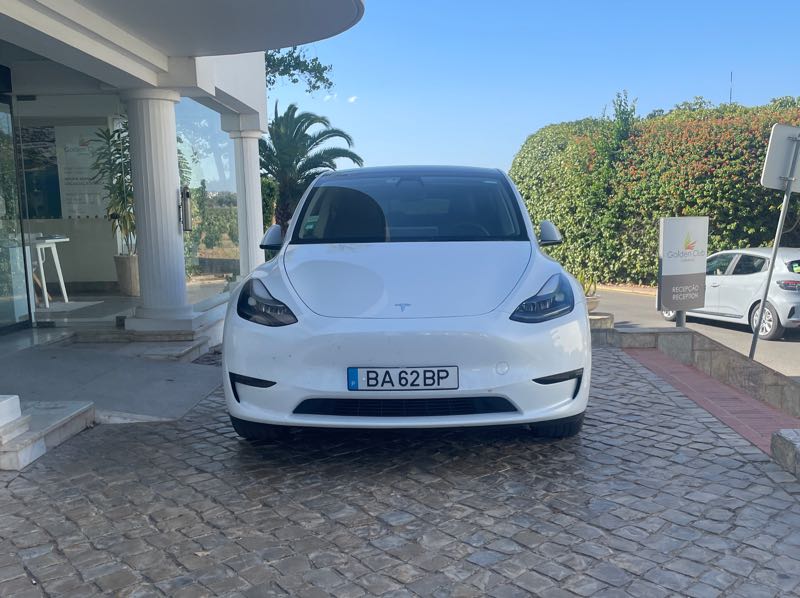 Tesla Model Y spotted in Vila de Rei