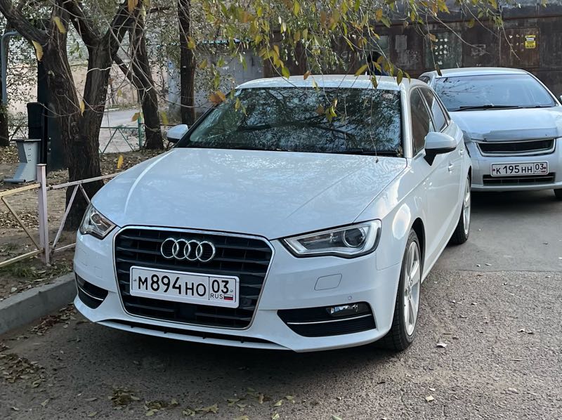 Audi A3 (2013) spotted in Ulan-Ude, Russia