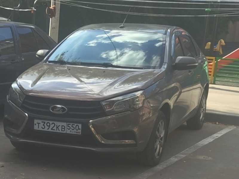 Lada Vesta spotted in Serpukhov
