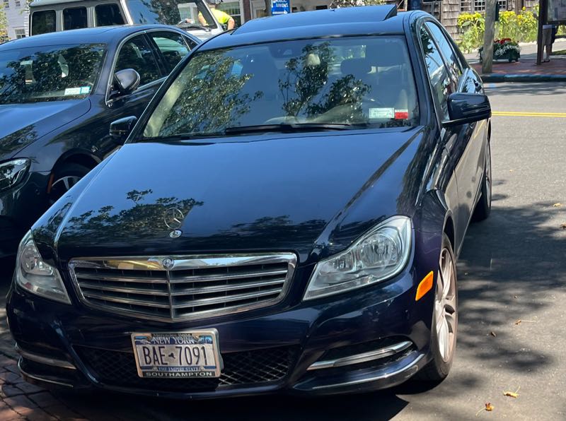 Mercedes-Benz C-Class spotted in Haverhill