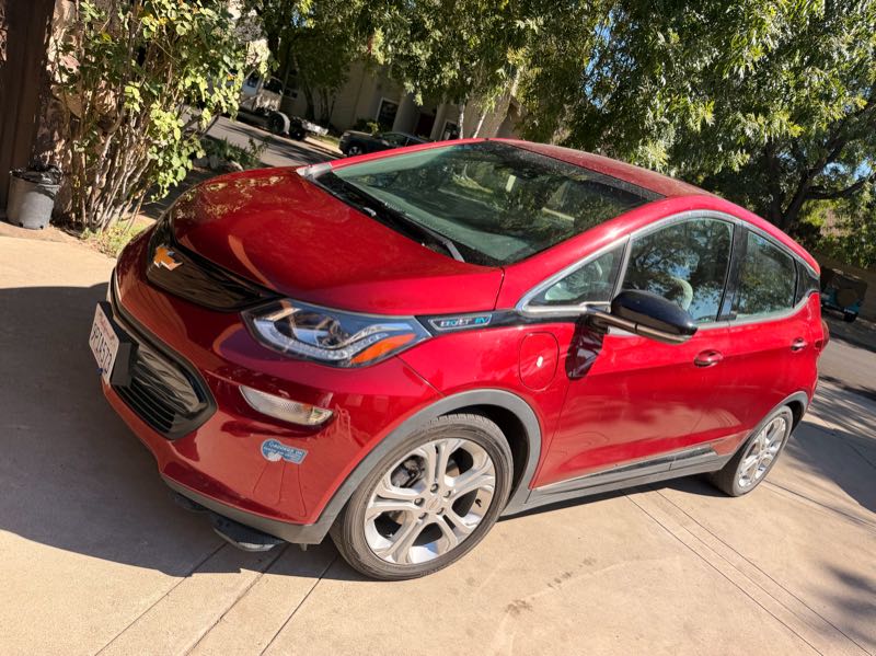 Chevrolet Bolt EV spotted in Modesto