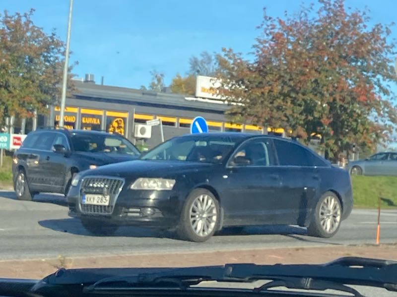 Audi A6 spotted in Kokkola