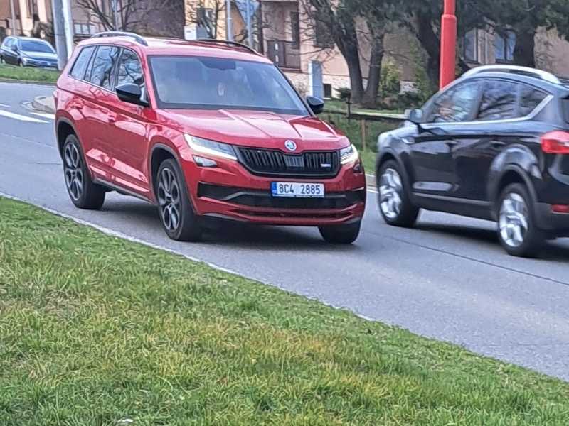 Škoda Kodiaq spotted in Staré Město
