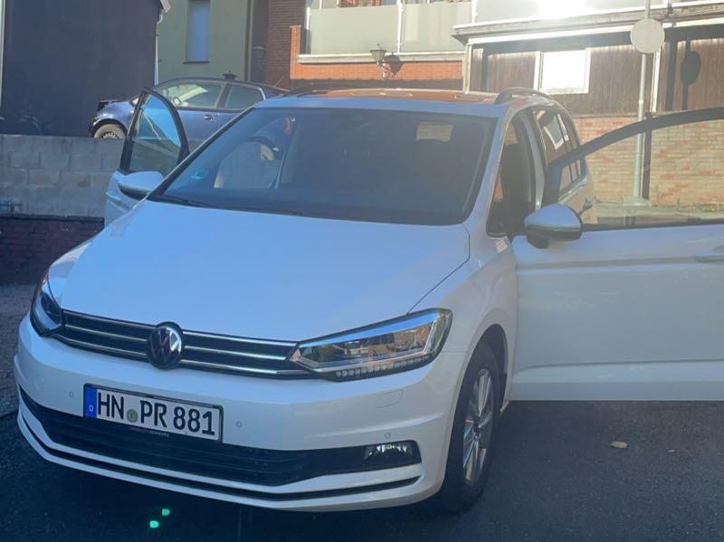 Volkswagen Touran spotted in Gronau