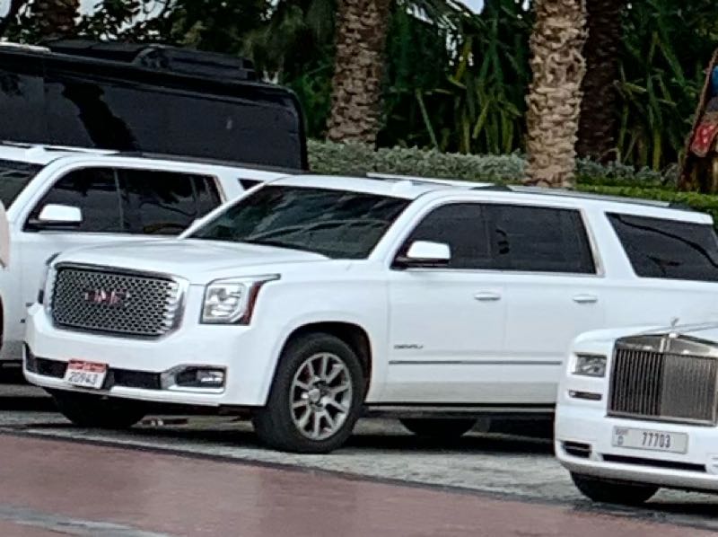 GMC Yukon spotted in Dubai