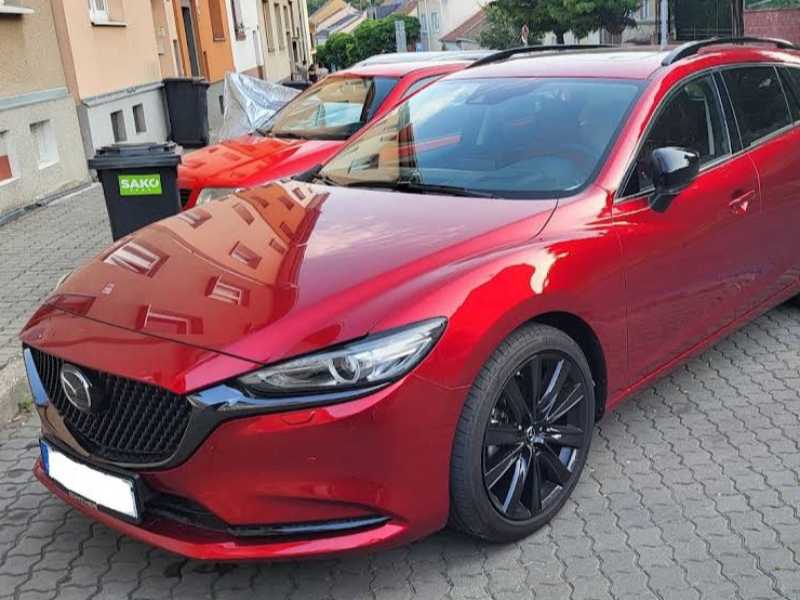 Mazda 6 spotted in Warsaw