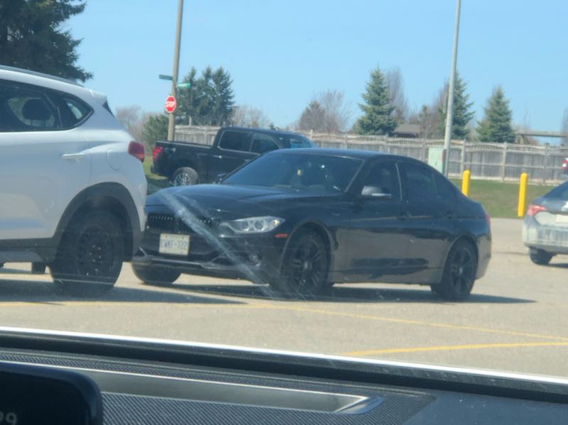 BMW 3 Series spotted in Stratford